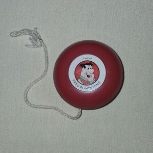 Vintage Red Fred Flintstone Yo-Yo